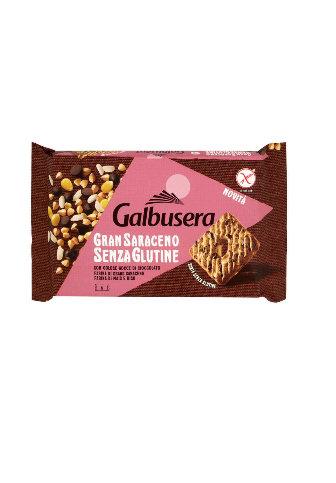 Galbusera Gran Saraceno con gocce di cioccolato