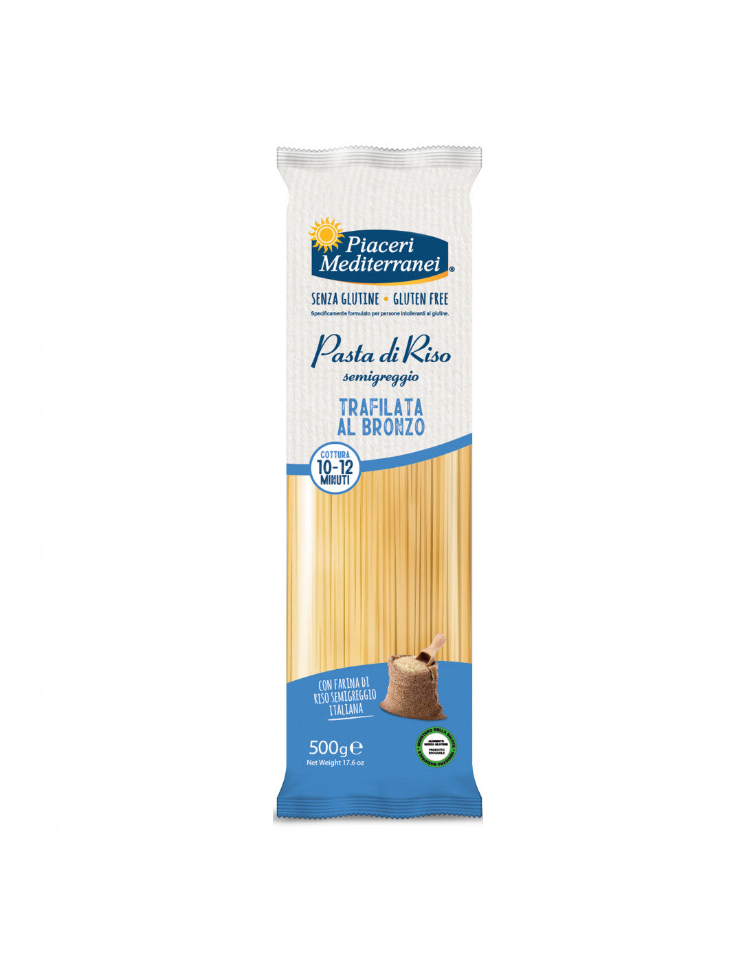Piaceri Mediterranei Pasta di Riso Spaghetti – 500 g