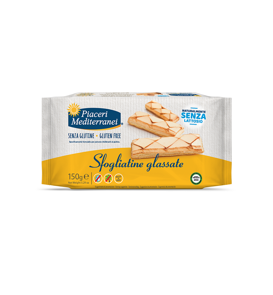 Piaceri Mediterranei Sfogliatine Glassate – 150 g
