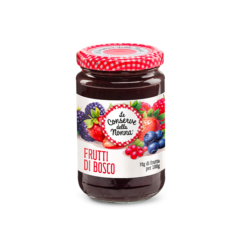 Le Conserve della Nonna Confettura Extra ai Frutti di Bosco – 230 g