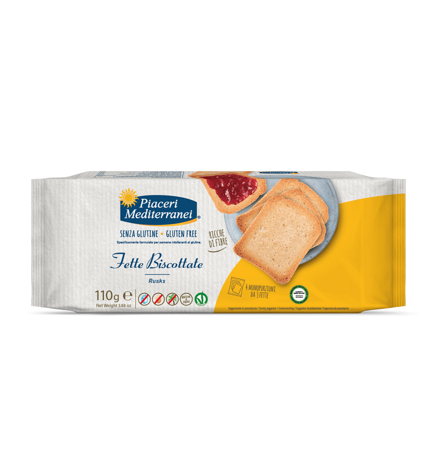 Piaceri Mediterranei Fette biscottate 110 g