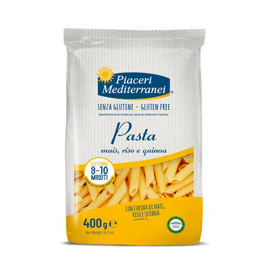 Piaceri Mediterranei Penne mais riso e quinoa 400 g