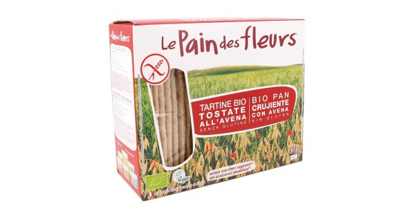 Le Pain des Fleurs Tartine bio tostate all'avena