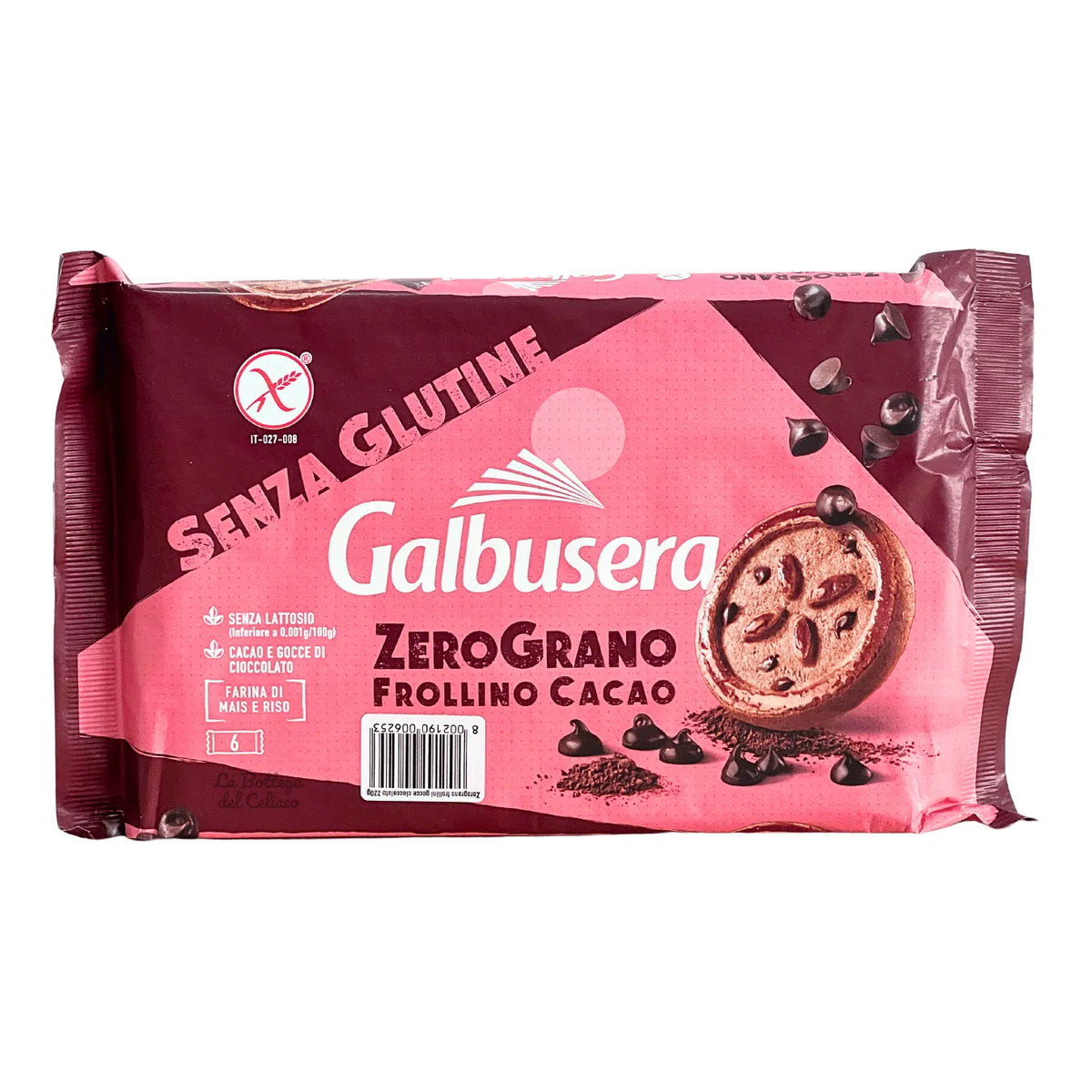 Galbusera ZeroGrano Frollini al cacao