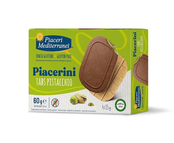 Piaceri Mediterranei Piacentini Tabs al Pistacchio – 60 g
