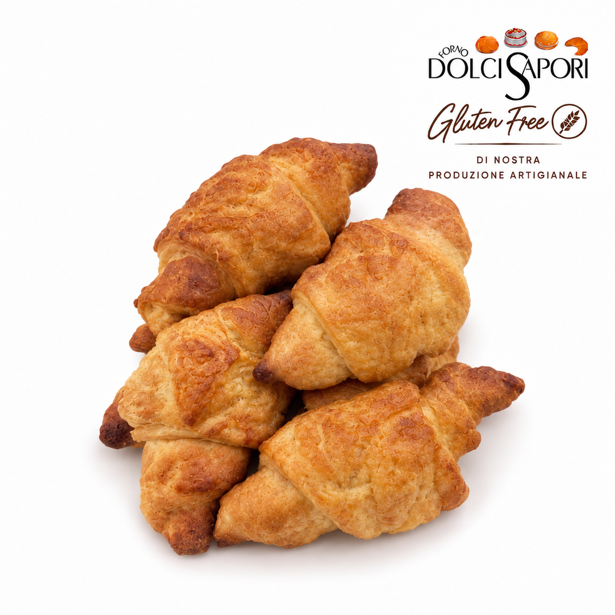 Dolci Sapori – Cornetti senza glutine e senza lattosio 650 g