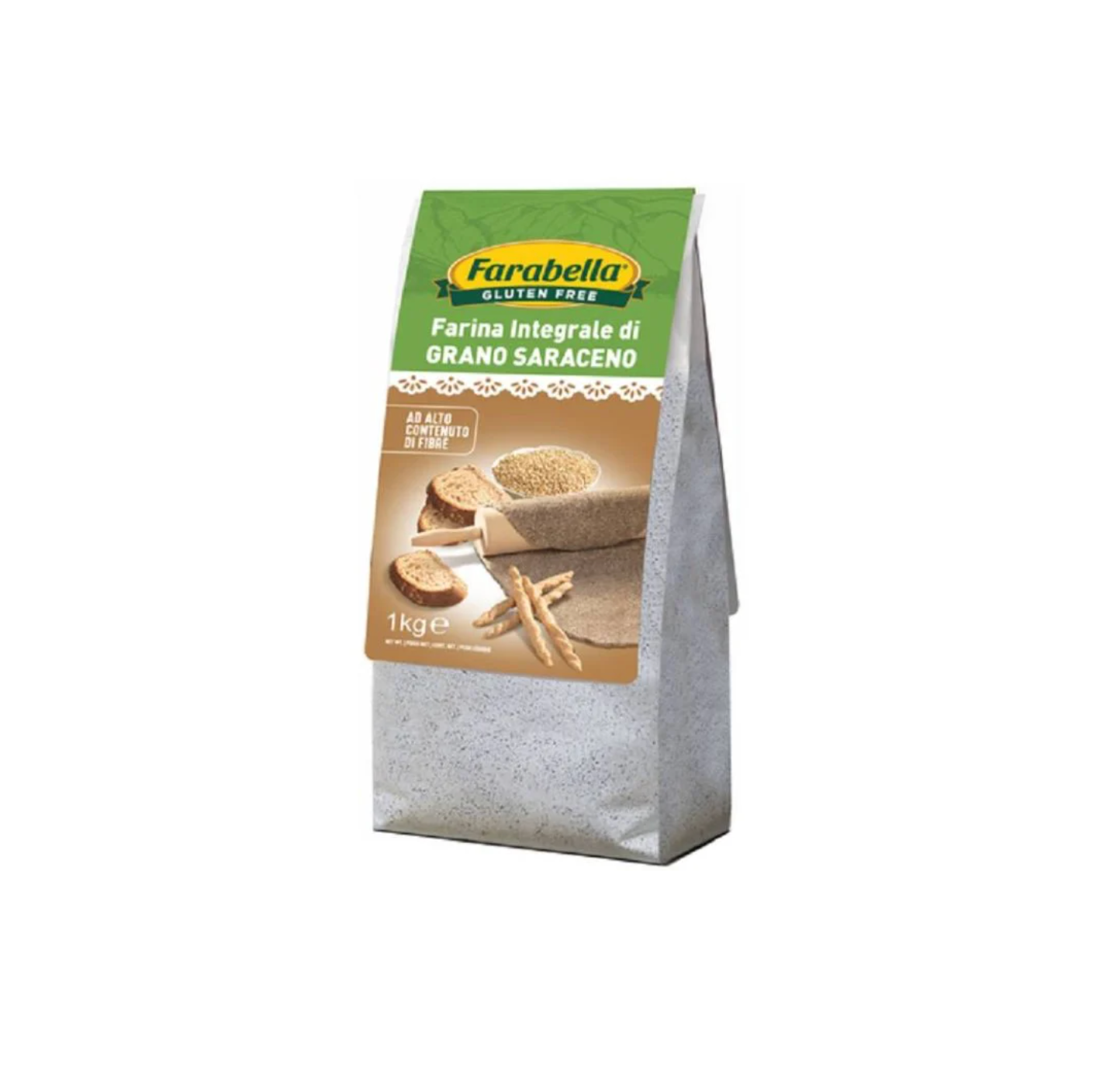Farabella Farina Integrale di Grano Saraceno 1kg