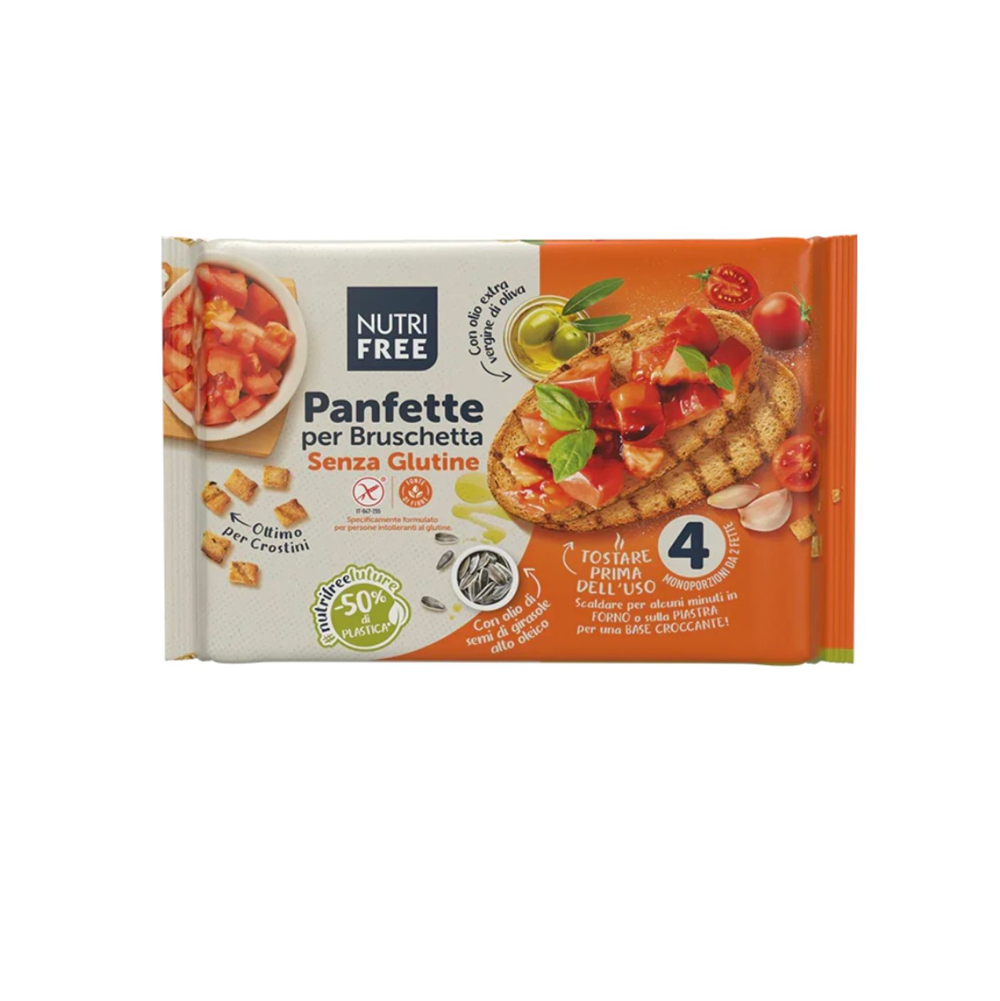 Nutrifree Panfette per Bruschetta 300 g