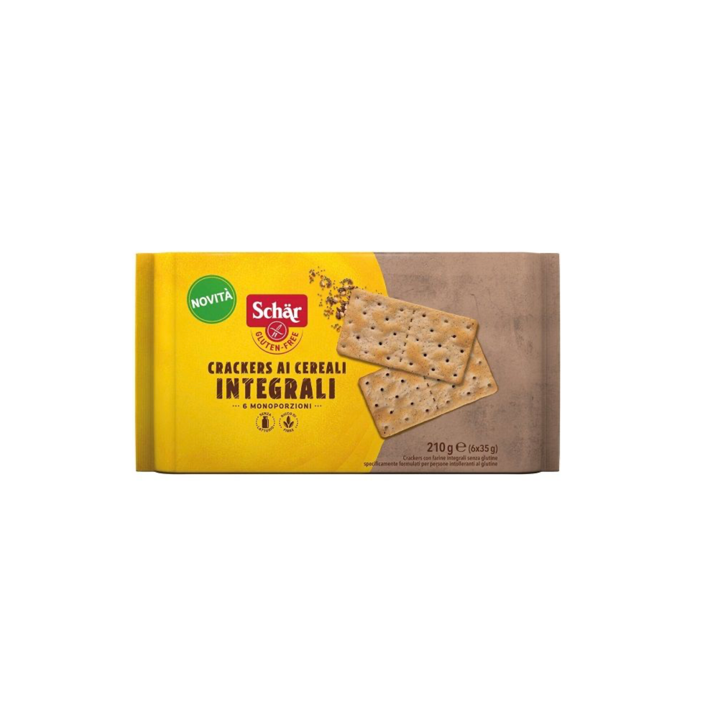 Schär Crackers ai Cereali Integrali 210 g