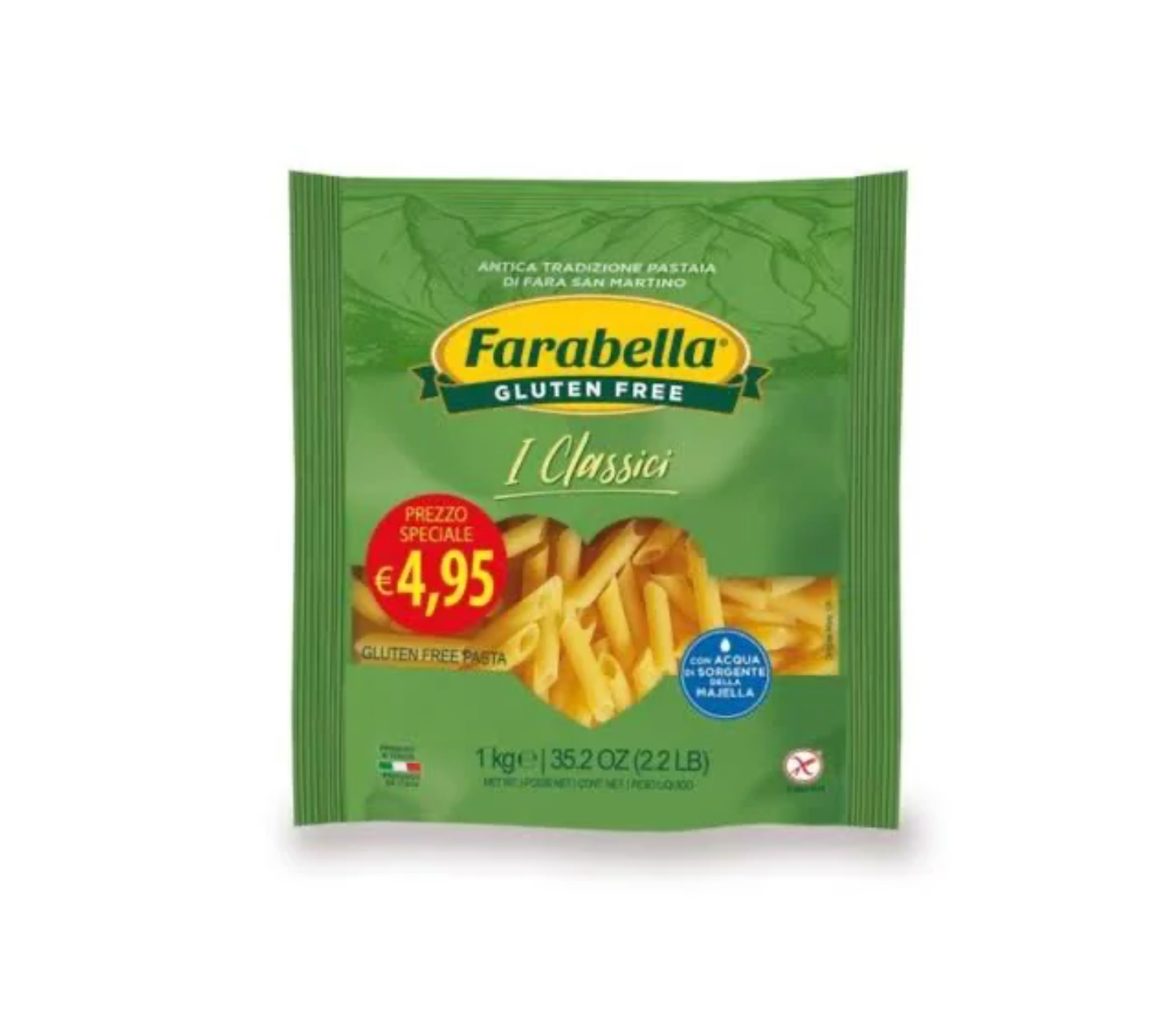 Farabella Penne Senza Glutine 1kg