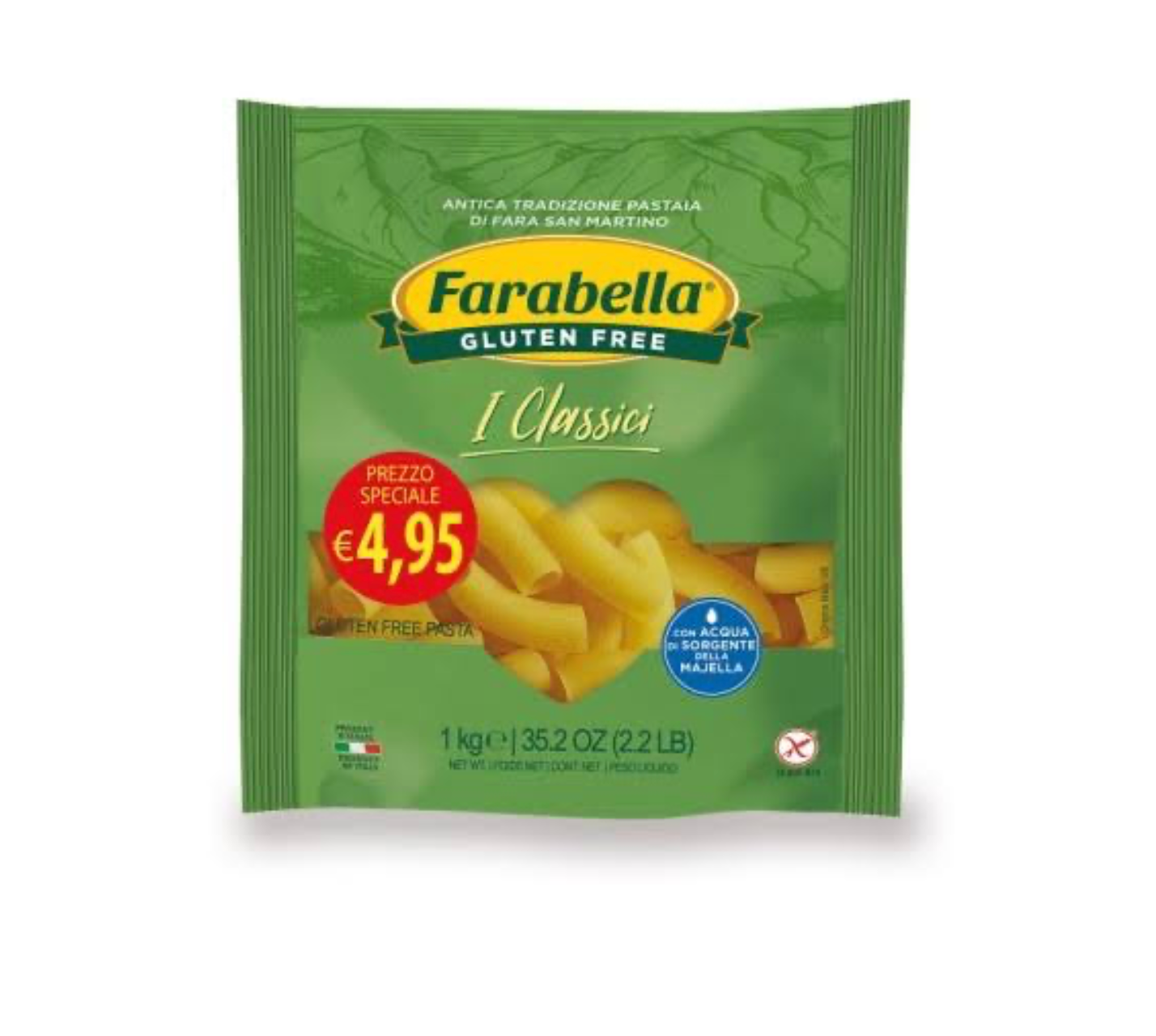 Farabella Rigatoni Senza Glutine 1kg