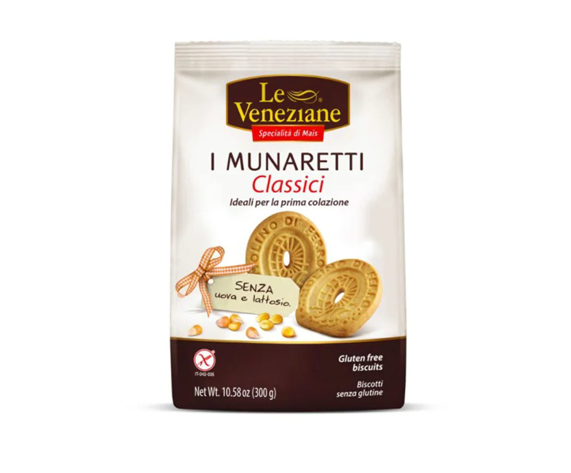 Le Veneziane Munaretti Classici Senza Glutine 300g