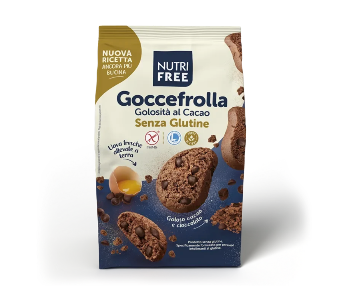 Nutri Free Gocce Frolla Golosità al Cacao Senza Glutine 300g