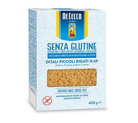 De Cecco Ditali senza glutine N°69 400 gr