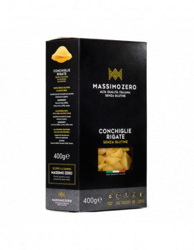 Massimo Zero Conchiglie Rigate Senza Glutine 400 g